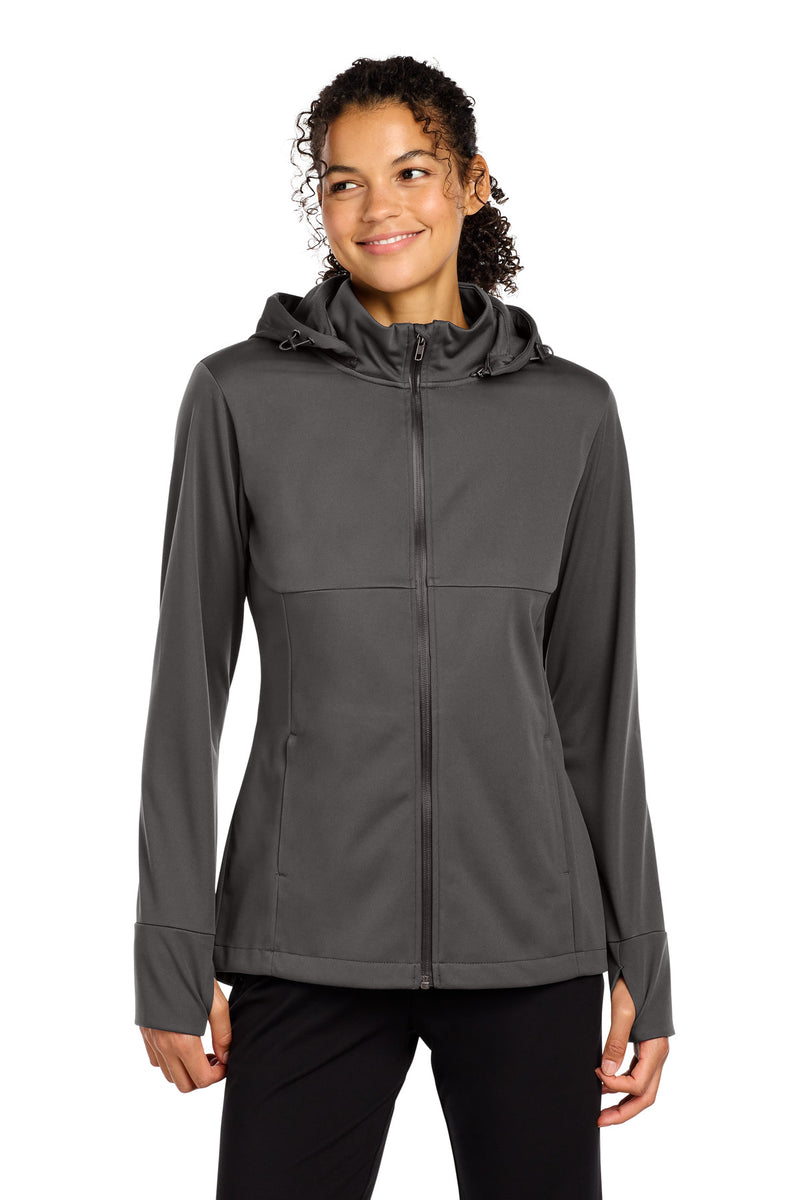Sport-Tek ®  Women's Hooded Soft Shell Jacket LST980