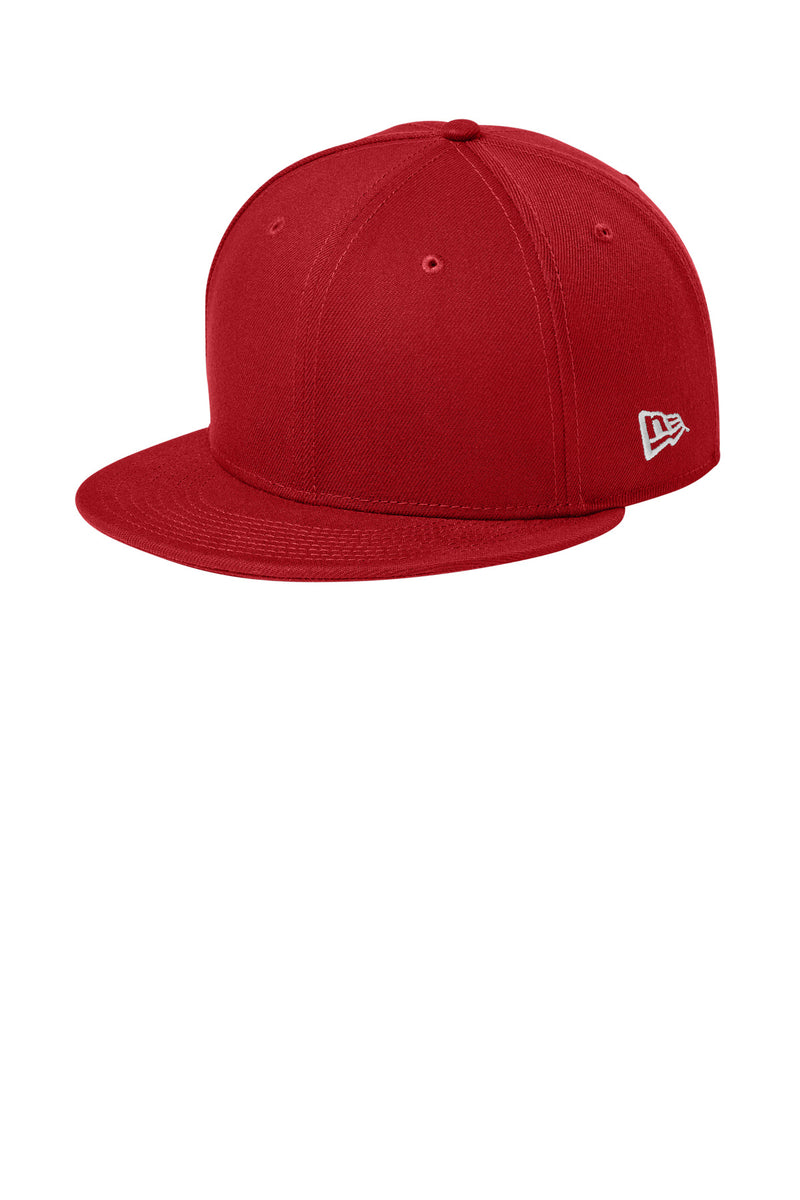 New Era ®  Standard Fit Flat Bill Snapback Cap NE4020