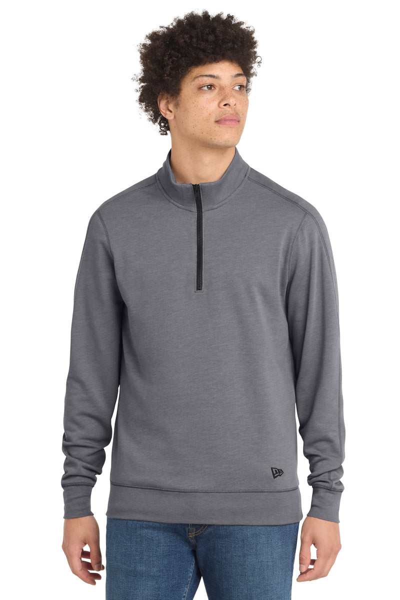 New Era  ®  Tri-Blend Fleece 1/4-Zip Pullover. NEA512