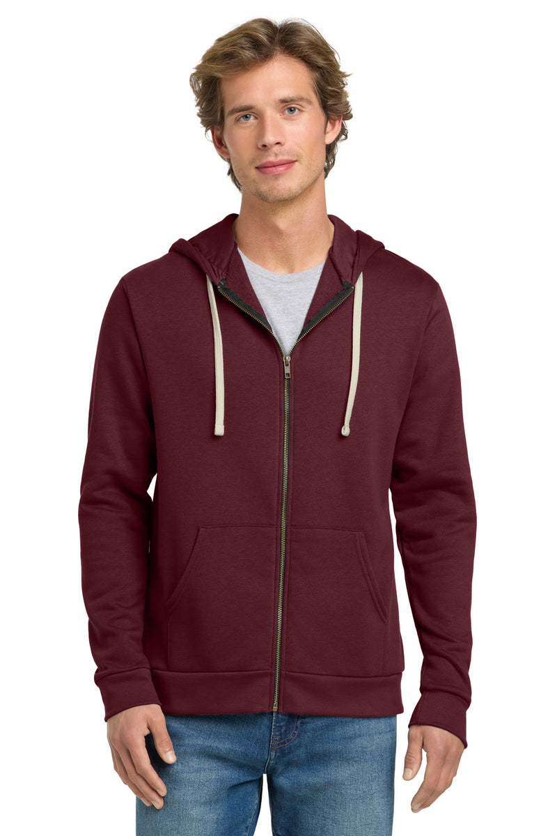Next Level Apparel ®  Adult Santa Barbara Zip Hoodie. NL9602