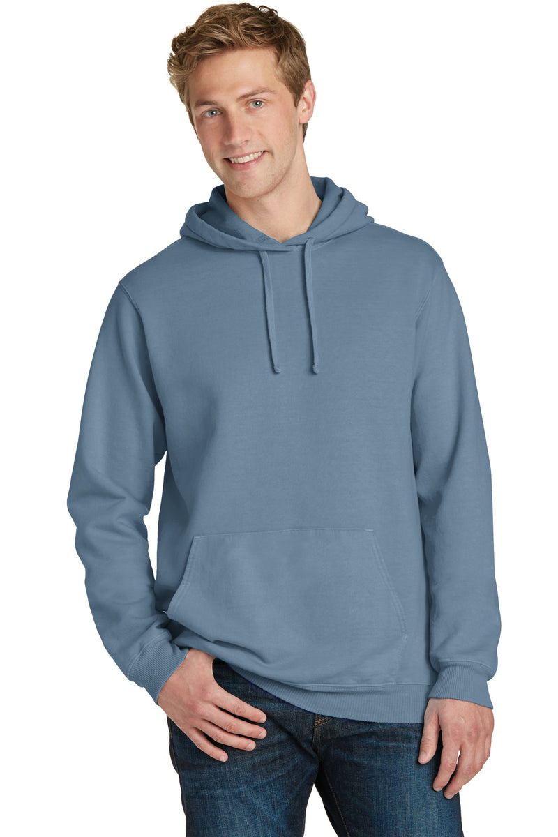 Port & Co ™  Beach Wash ®  Garment-Dyed Pullover Hooded Sweatshirt. PC098H