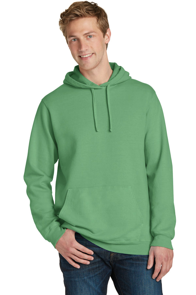 Port & Co ™  Beach Wash ®  Garment-Dyed Pullover Hooded Sweatshirt. PC098H