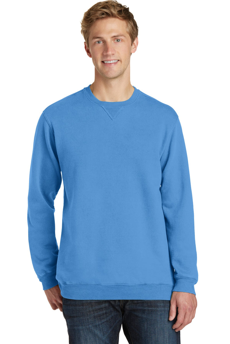 Port & Co ™  Beach Wash ®  Garment-Dyed Crewneck Sweatshirt PC098