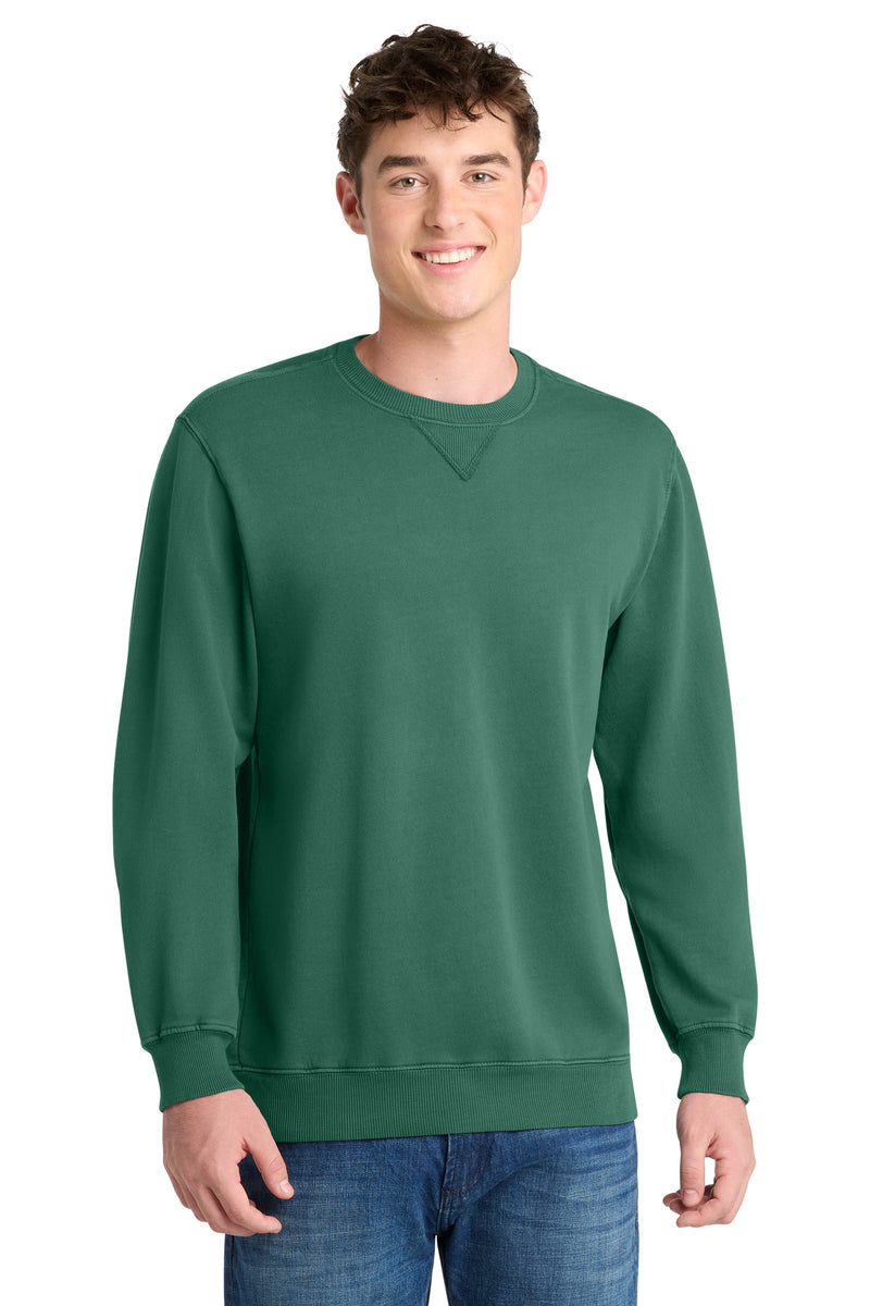 Port & Co ™  Beach Wash ®  Garment-Dyed Crewneck Sweatshirt PC098