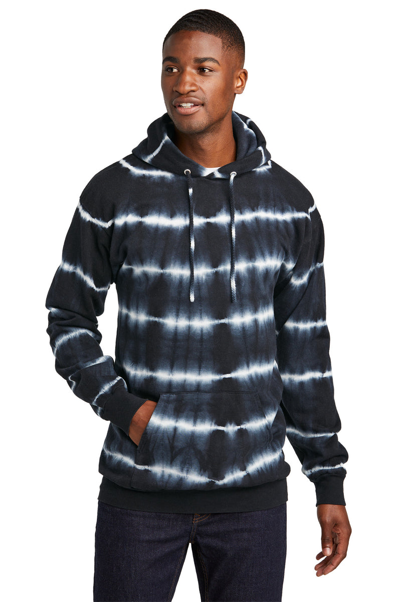 Port & Co ™  Allover Stripe Tie-Dye Fleece PC143