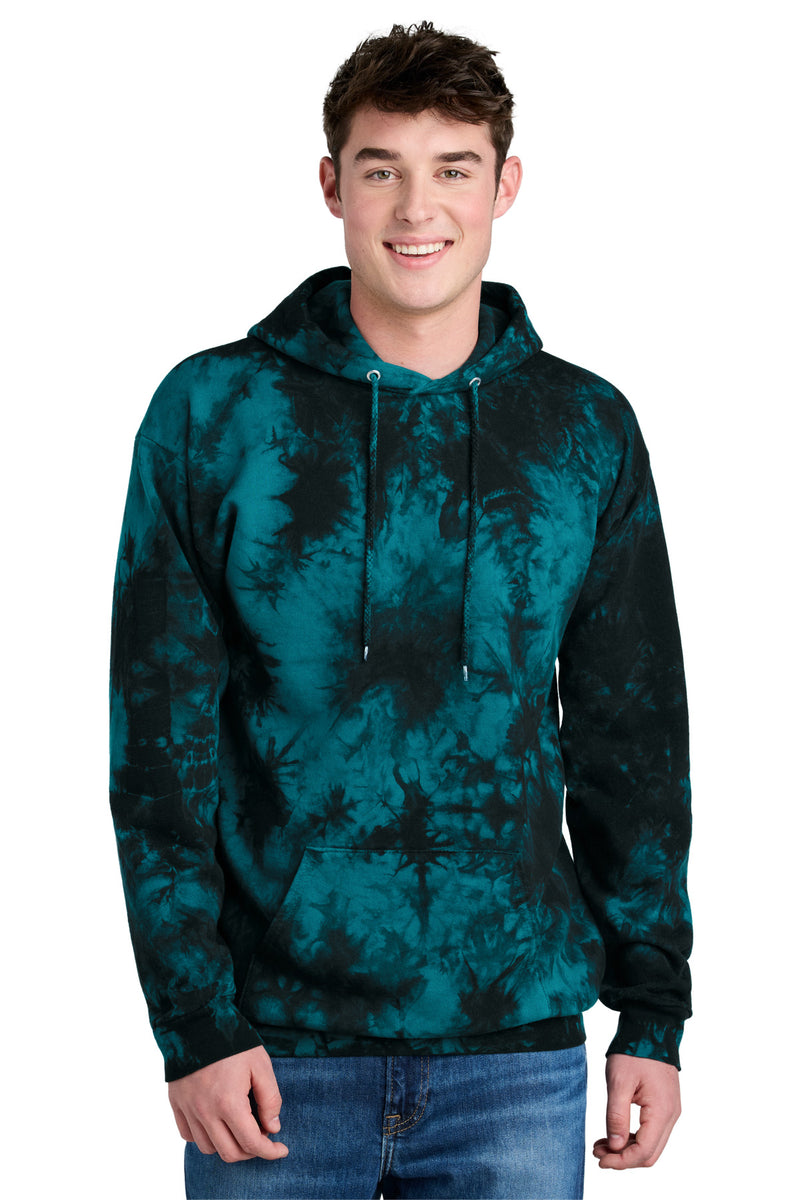 Port & Co ™  Crystal Tie-Dye Pullover Hoodie PC144