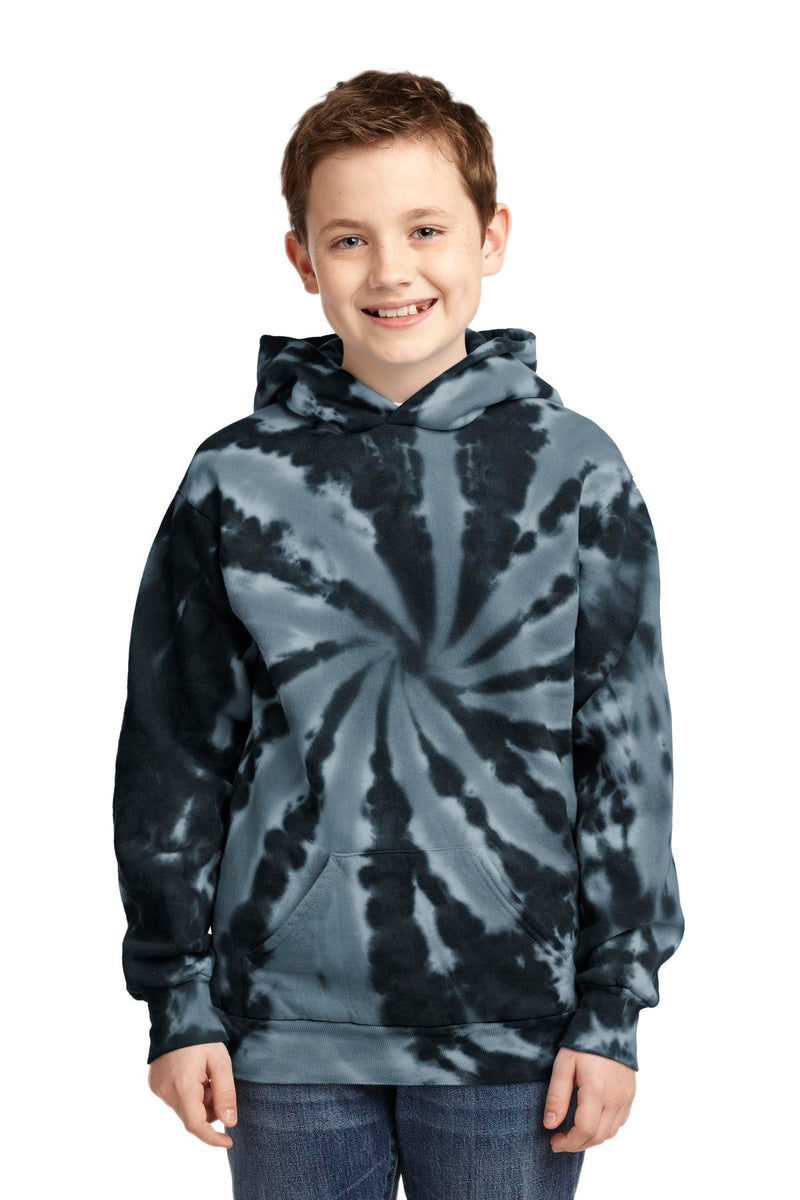 Port & Co ™  Youth Tie-Dye Pullover Hooded Sweatshirt. PC146Y