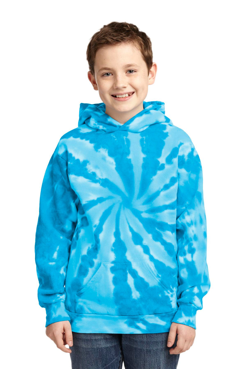 Port & Co ™  Youth Tie-Dye Pullover Hooded Sweatshirt. PC146Y
