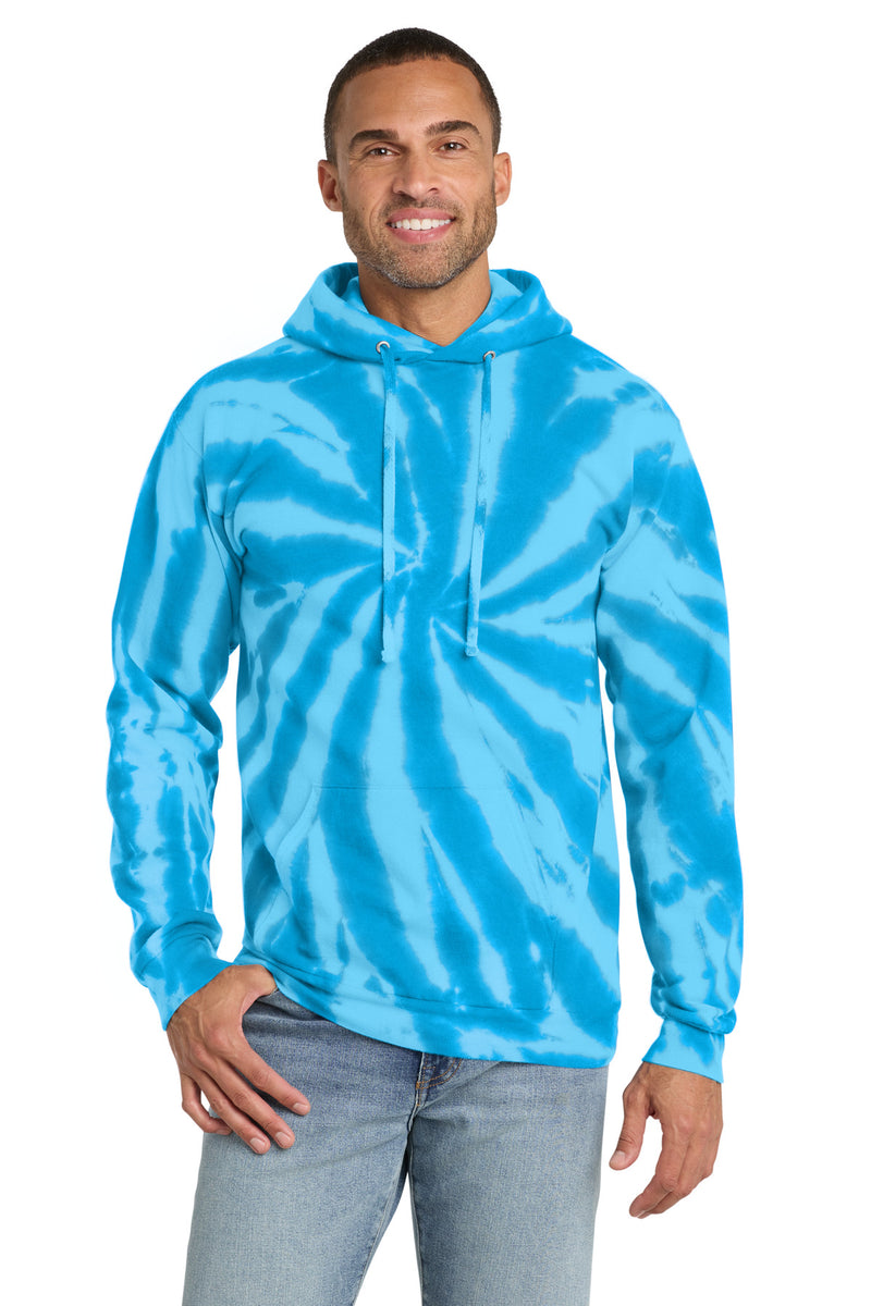 Port & Co ™  Tie-Dye Pullover Hooded Sweatshirt. PC146