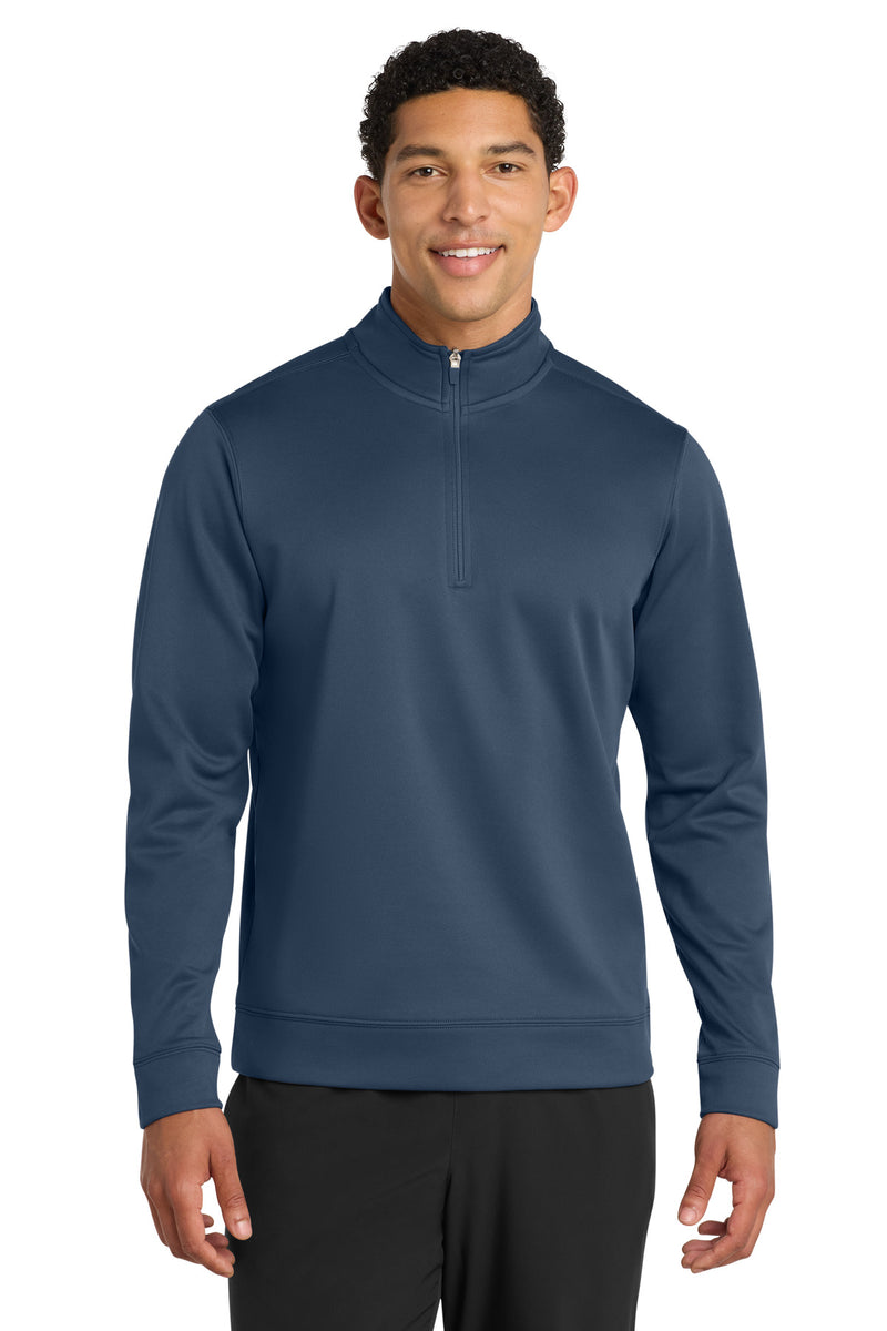 Port & Co ™  Performance Fleece 1/4-Zip Pullover Sweatshirt. PC590Q