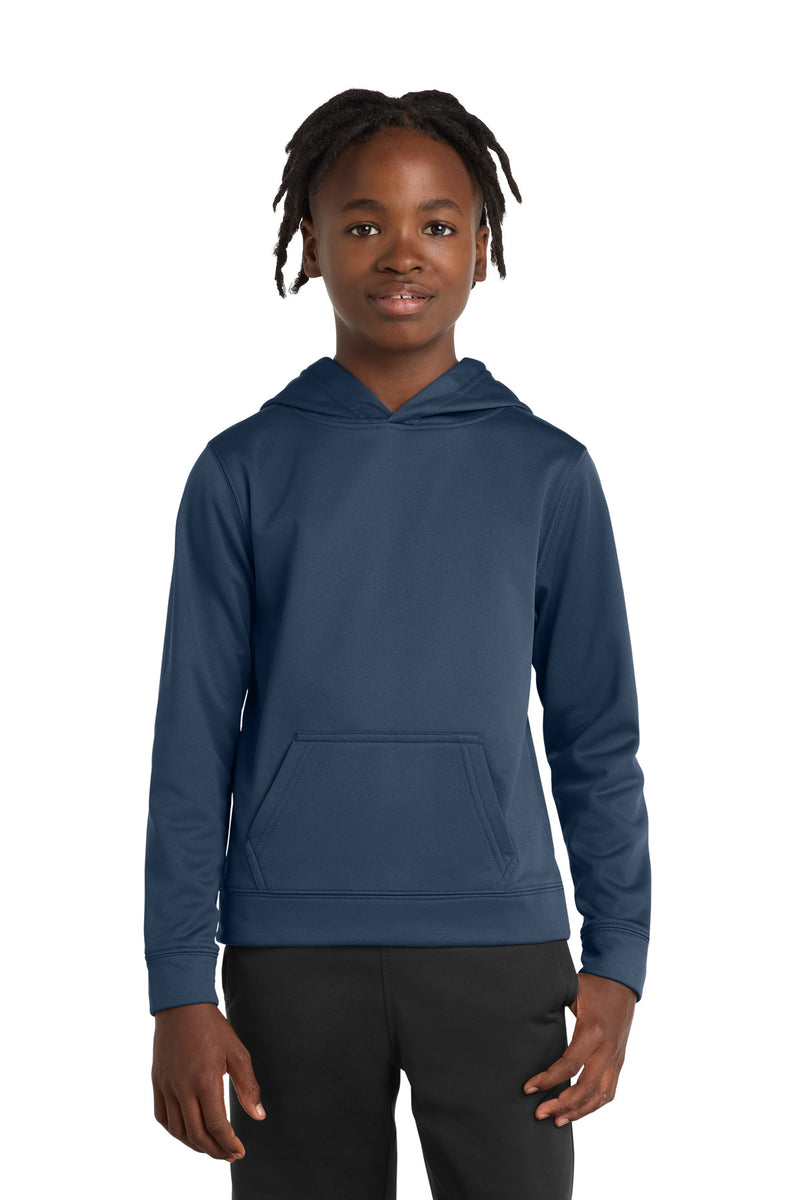 Port & Co ™  Youth Performance Fleece Pullover Hooded Sweatshirt. PC590YH