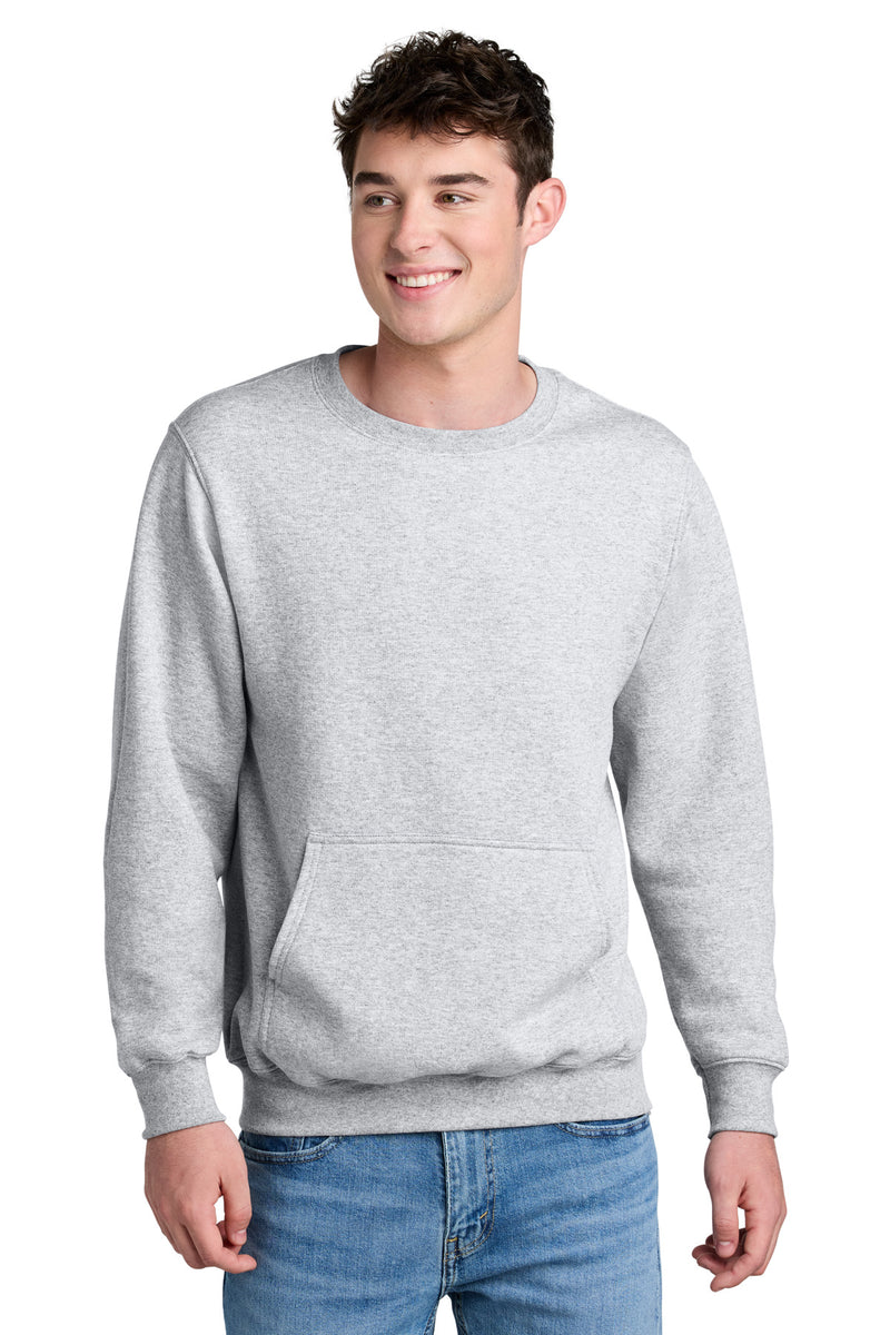 Port & Co ™  Core Fleece Crewneck Pocket Sweatshirt PC78PKT