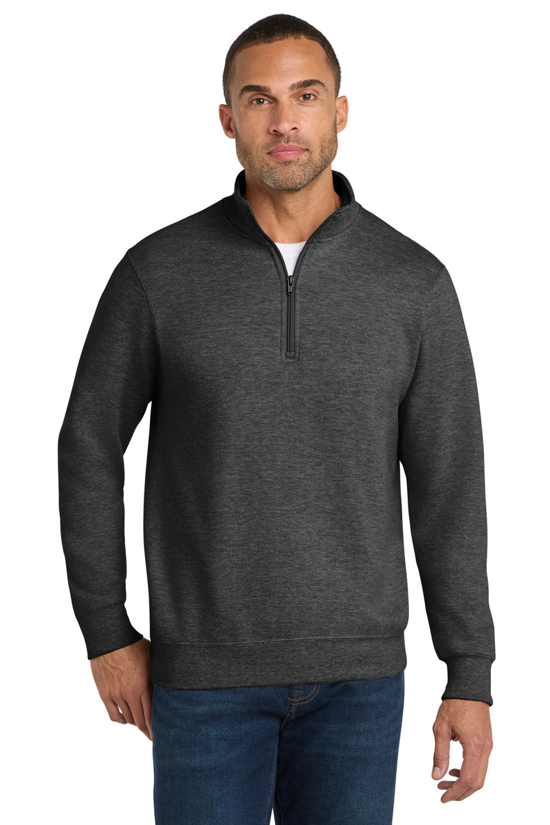 Port & Co ™  Fan Favorite Fleece 1/4-Zip Pullover Sweatshirt. PC850Q