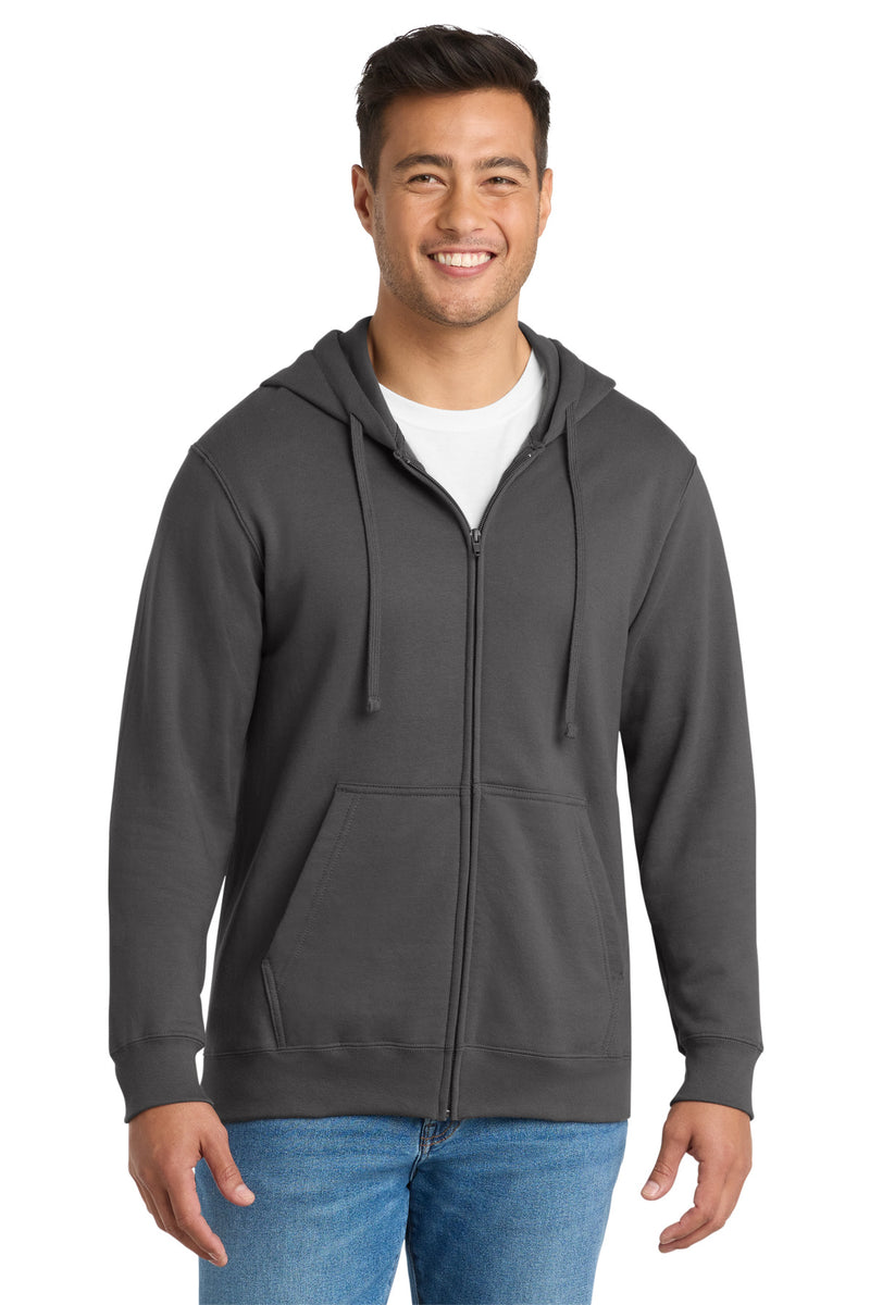 Port & Co ™  Fan Favorite Fleece Full-Zip Hooded Sweatshirt. PC850ZH