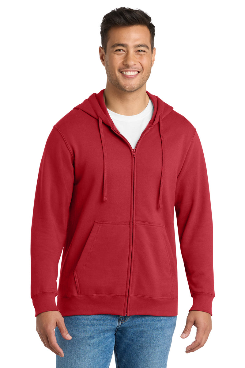 Port & Co ™  Fan Favorite Fleece Full-Zip Hooded Sweatshirt. PC850ZH