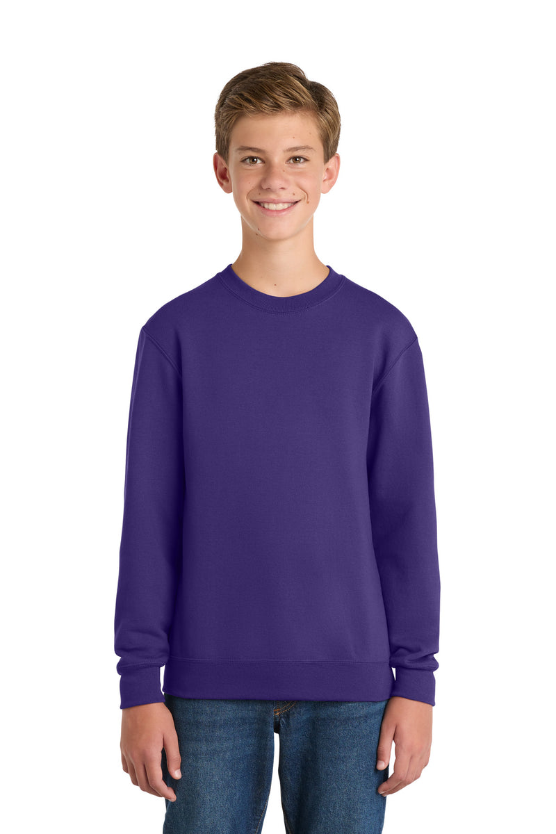 Port & Co ™  Youth Core Fleece Crewneck Sweatshirt.  PC90Y
