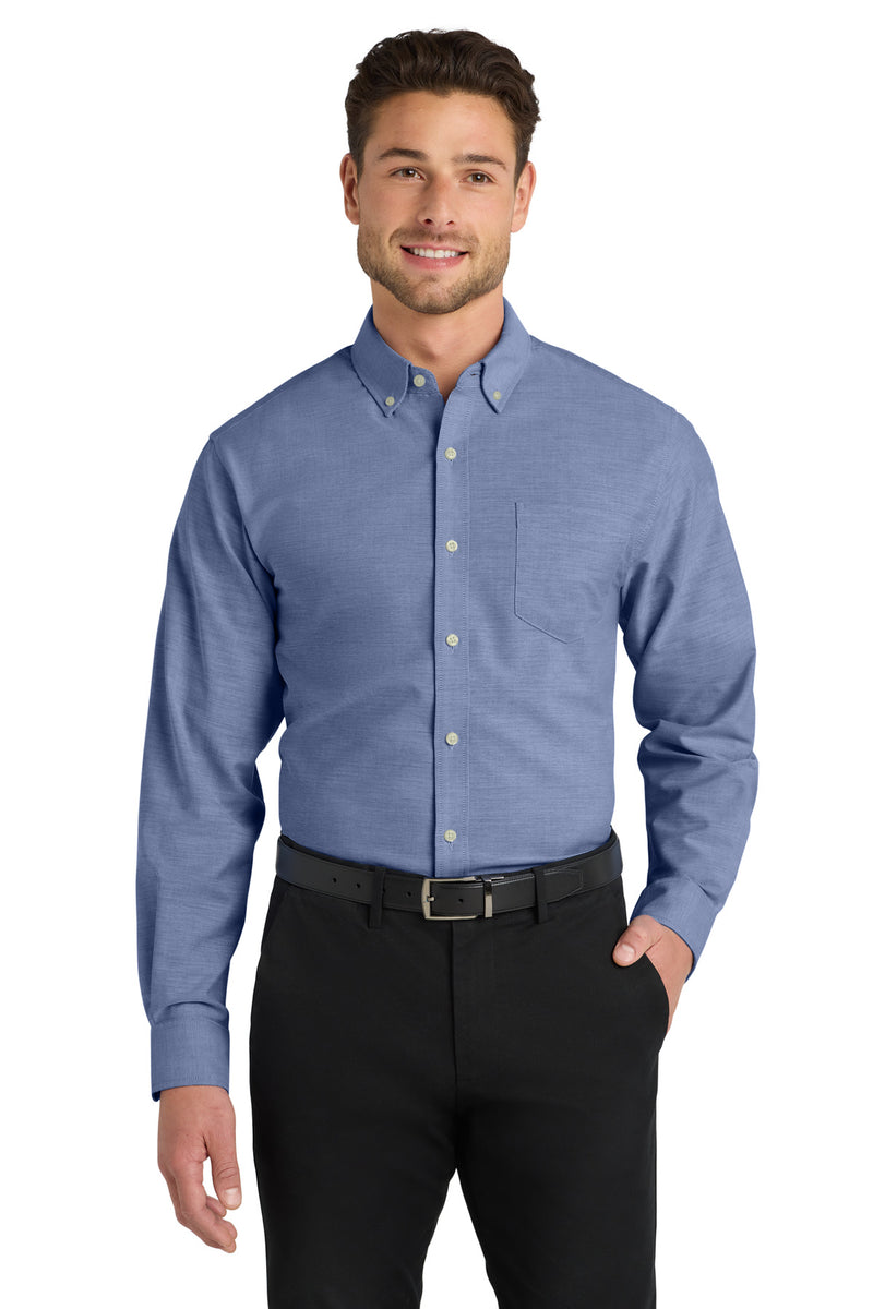 Port Authority  ®   Untucked Fit SuperPro  ™  Oxford  S651