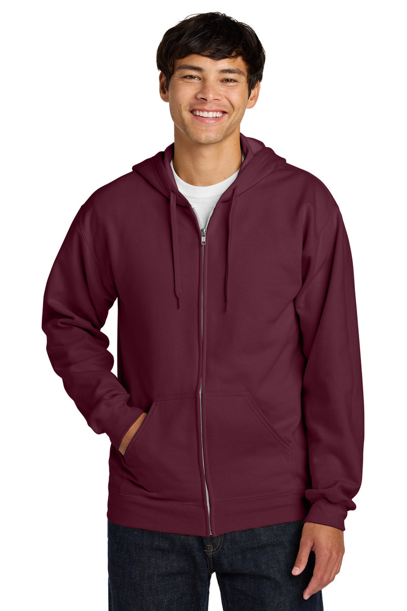 Gildan Softstyle ®  Midweight Fleece Full-Zip Hooded Sweatshirt SF600
