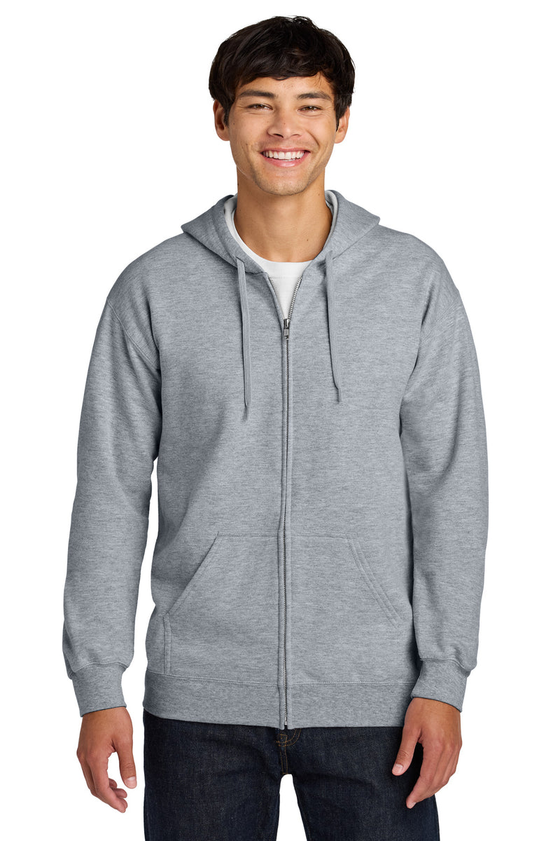 Gildan Softstyle ®  Midweight Fleece Full-Zip Hooded Sweatshirt SF600