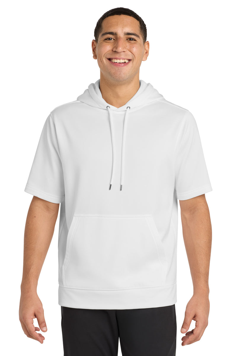 Sport-Tek  ®  Sport-Wick  ®  Fleece Short Sleeve Hooded Pullover. ST251