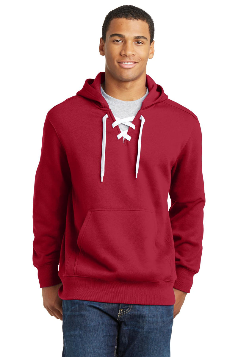 Sport-Tek ®  Lace Up Pullover Hooded Sweatshirt. ST271