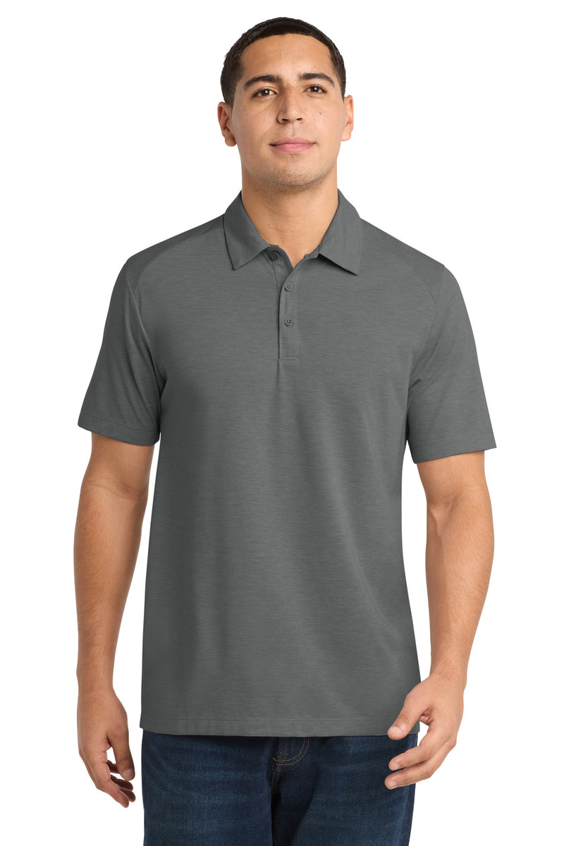 Sport-Tek  ®  PosiCharge  ®  Tri-Blend Wicking Polo. ST405