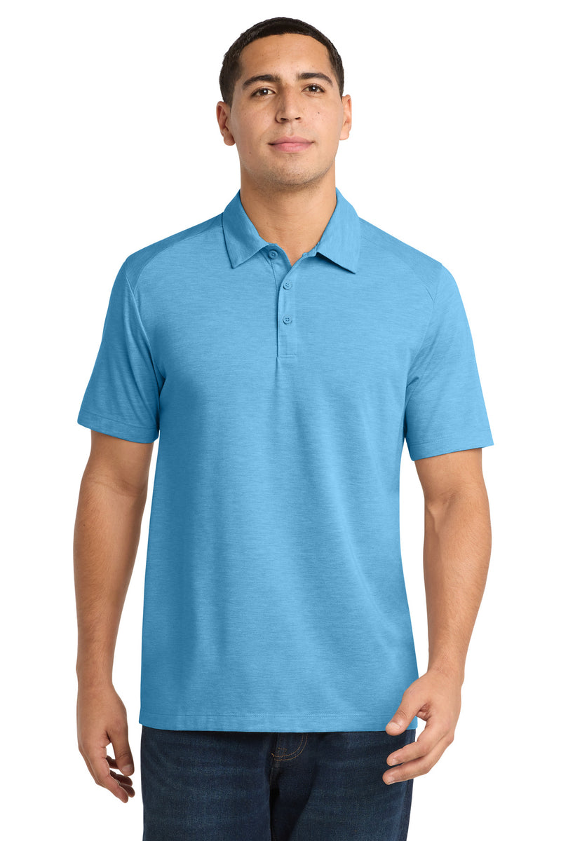 Sport-Tek  ®  PosiCharge  ®  Tri-Blend Wicking Polo. ST405