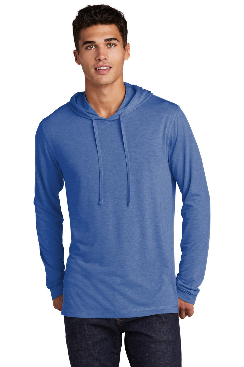 Sport-Tek  ®  PosiCharge  ®  Tri-Blend Wicking Long Sleeve Hoodie ST406