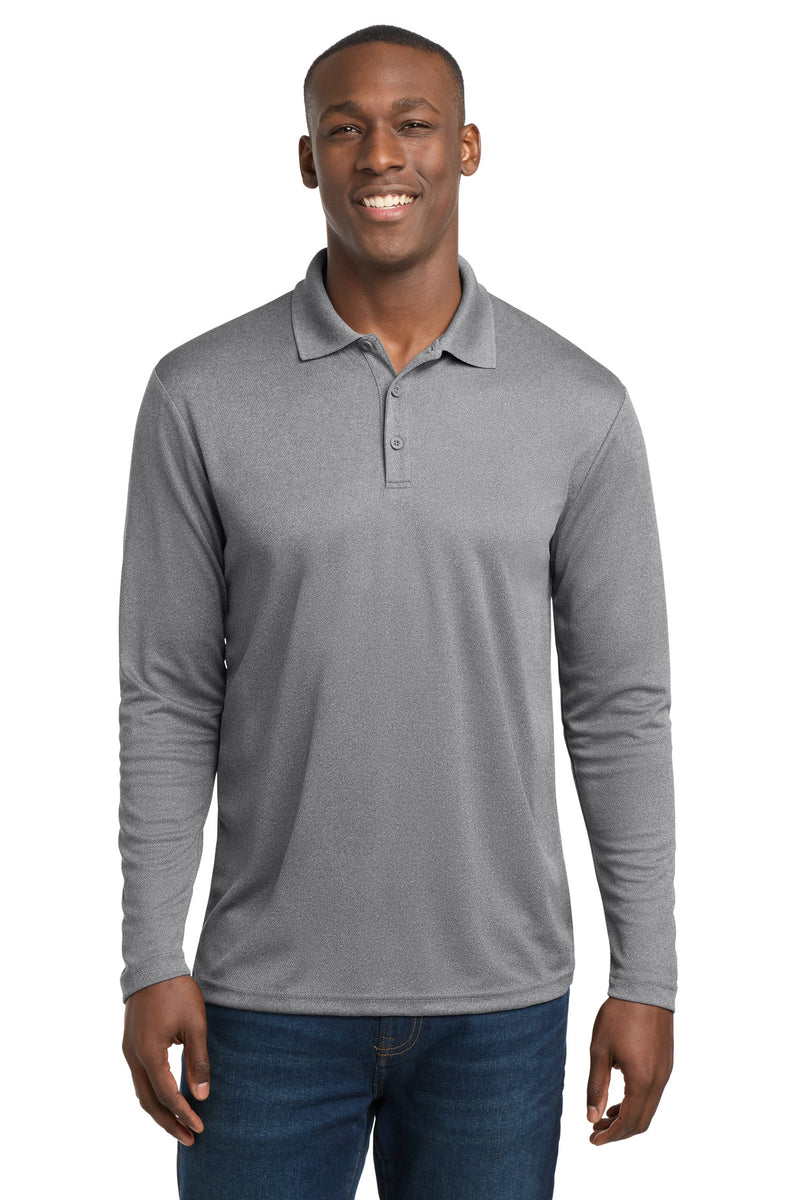 Sport-Tek  ®  PosiCharge  ®  RacerMesh  ®  Long Sleeve Polo. ST640LS