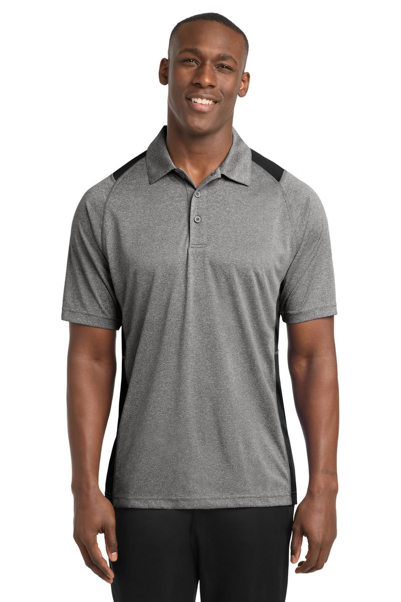 Sport-Tek ®  Heather Colorblock Contender ™  Polo. ST665