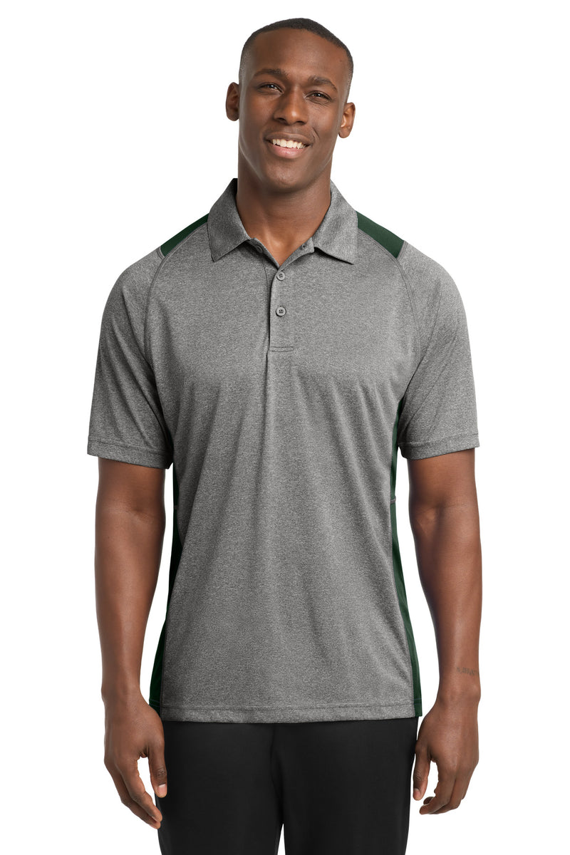 Sport-Tek ®  Heather Colorblock Contender ™  Polo. ST665