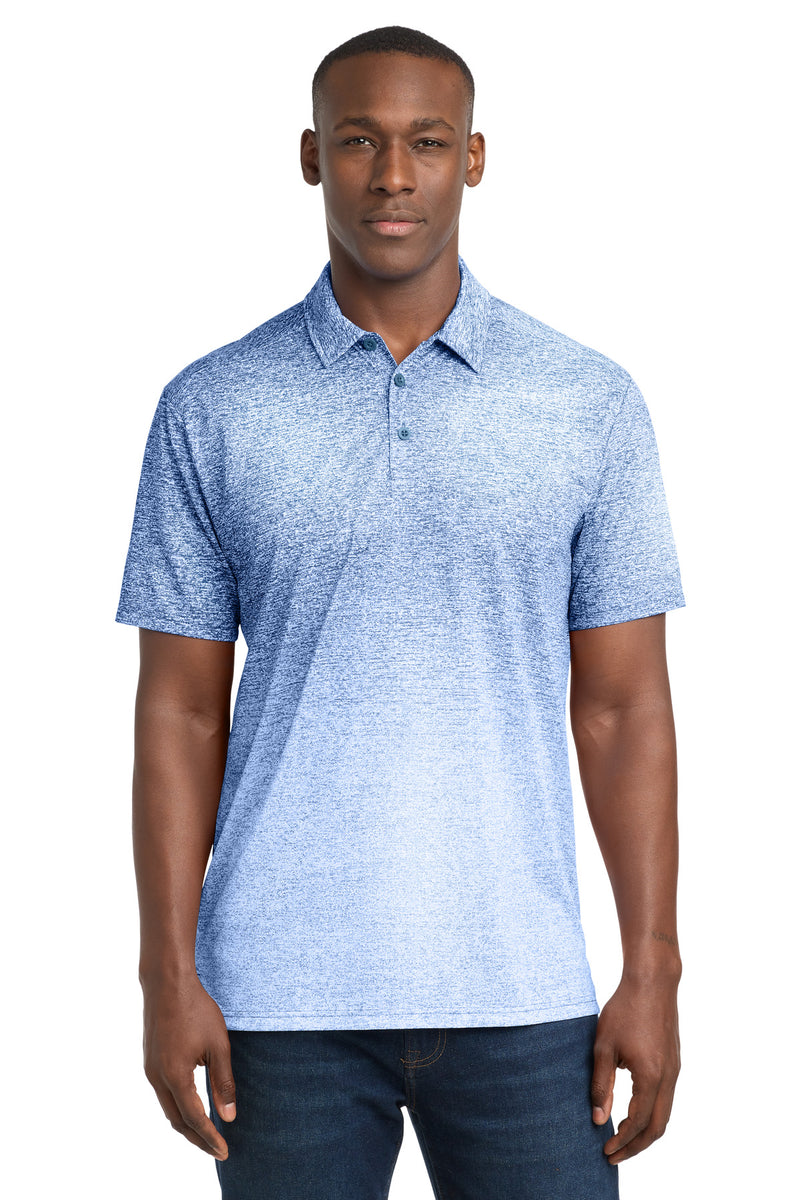 Sport-Tek  ®  Ombre Heather Polo. ST671