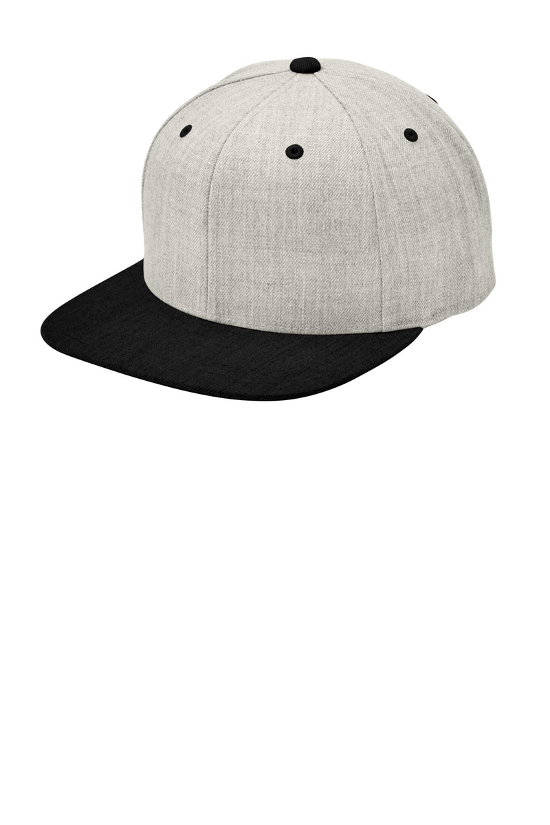 Sport-Tek ®  YP Classics ®  Flat Bill Snapback Cap. STC19