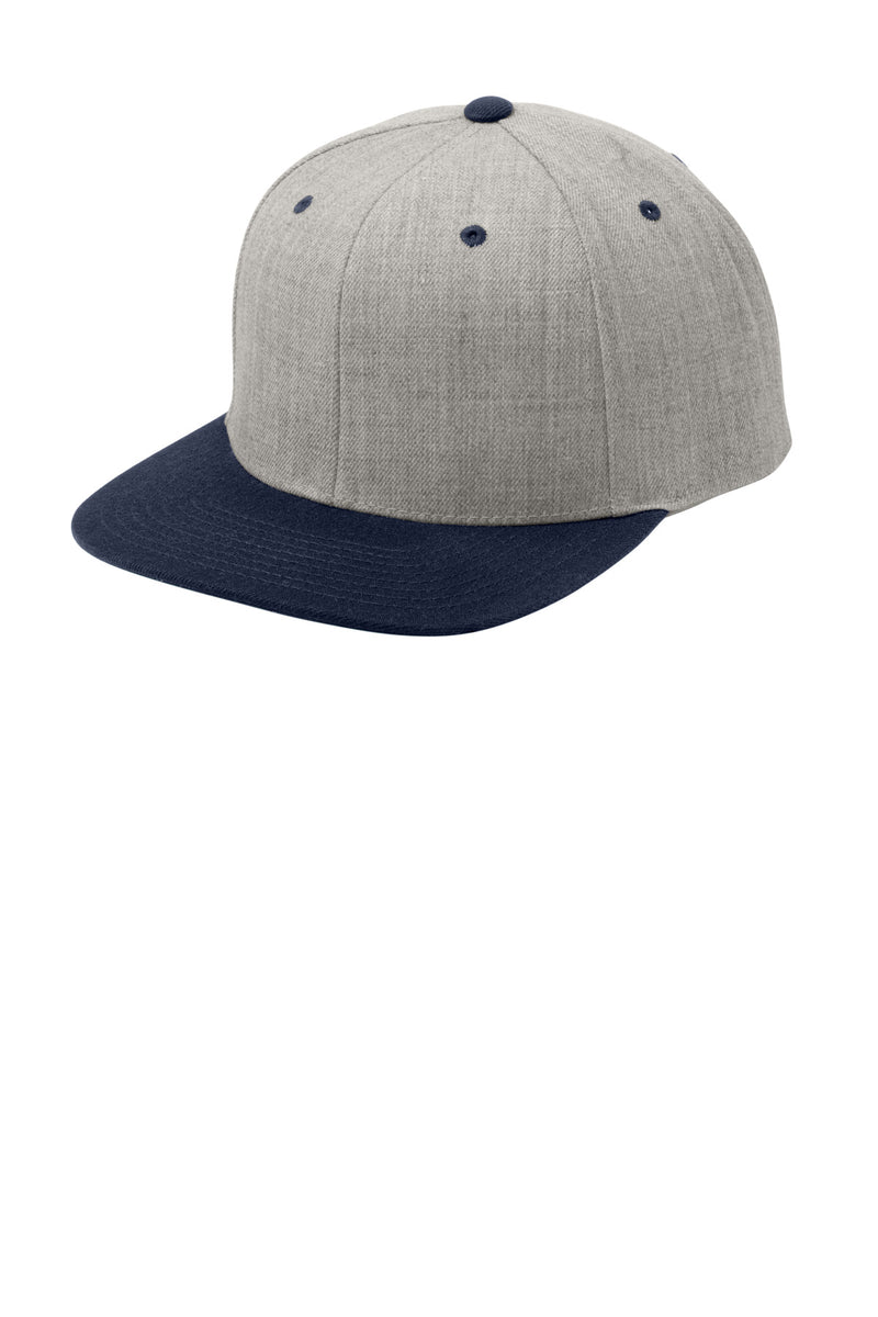 Sport-Tek ®  YP Classics ®  Flat Bill Snapback Cap. STC19