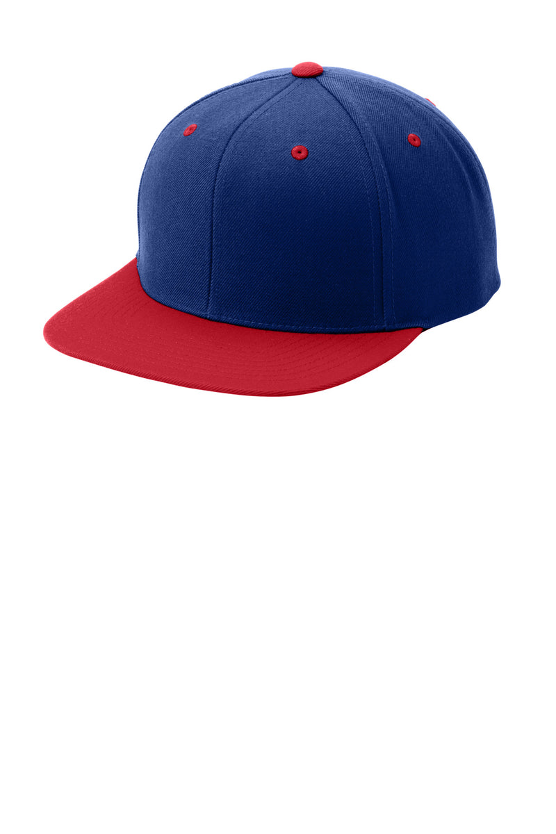 Sport-Tek ®  YP Classics ®  Flat Bill Snapback Cap. STC19