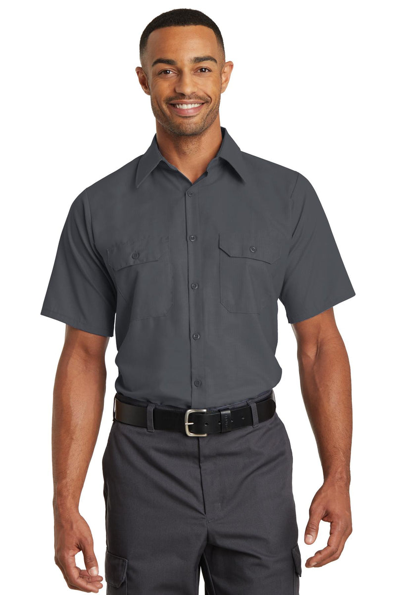 Red Kap ®  Short Sleeve Solid Ripstop Shirt. SY60