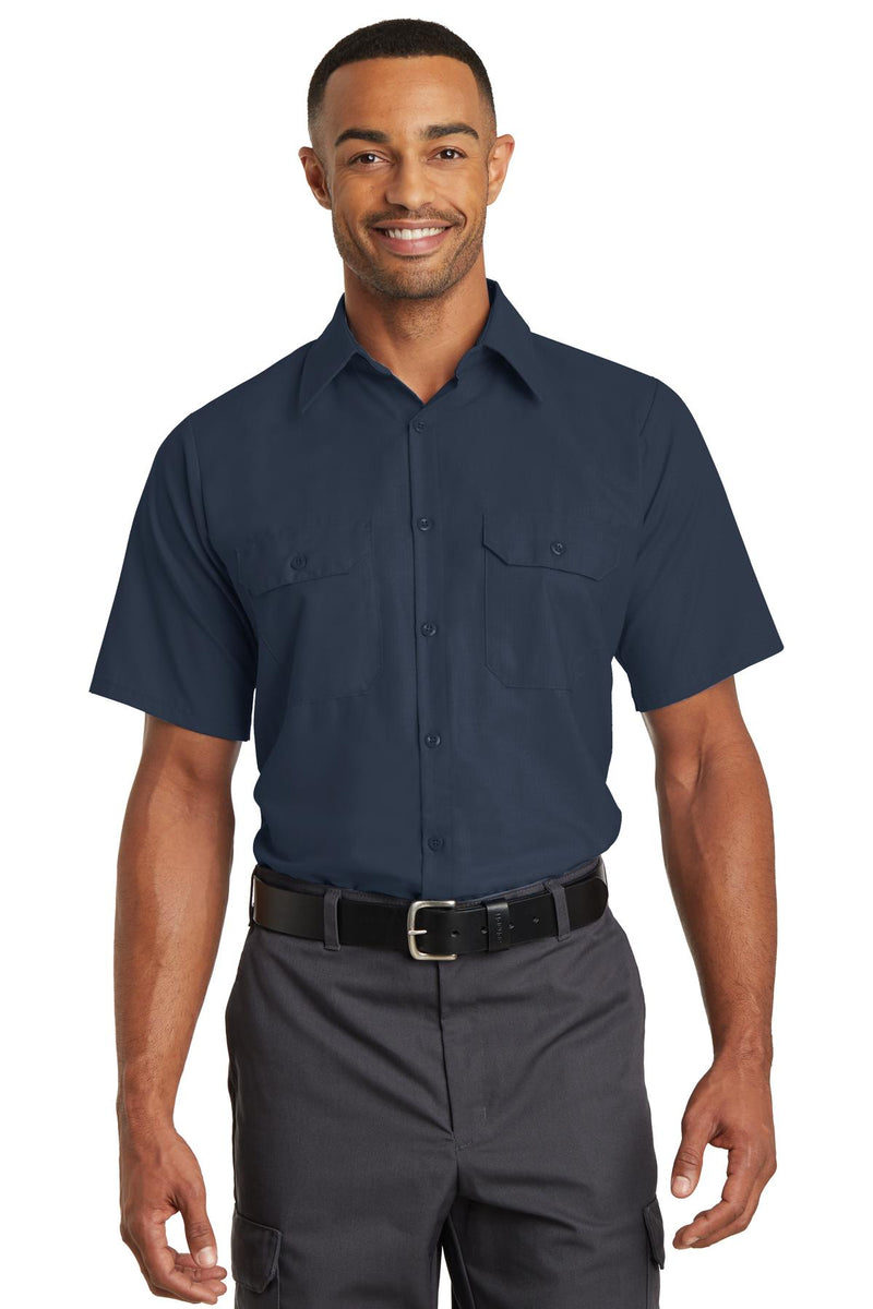 Red Kap ®  Short Sleeve Solid Ripstop Shirt. SY60
