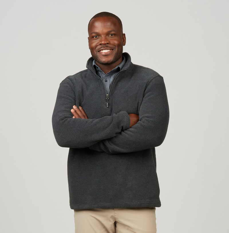 EDWARDS MICROFLEECE UNISEX PULLOVER