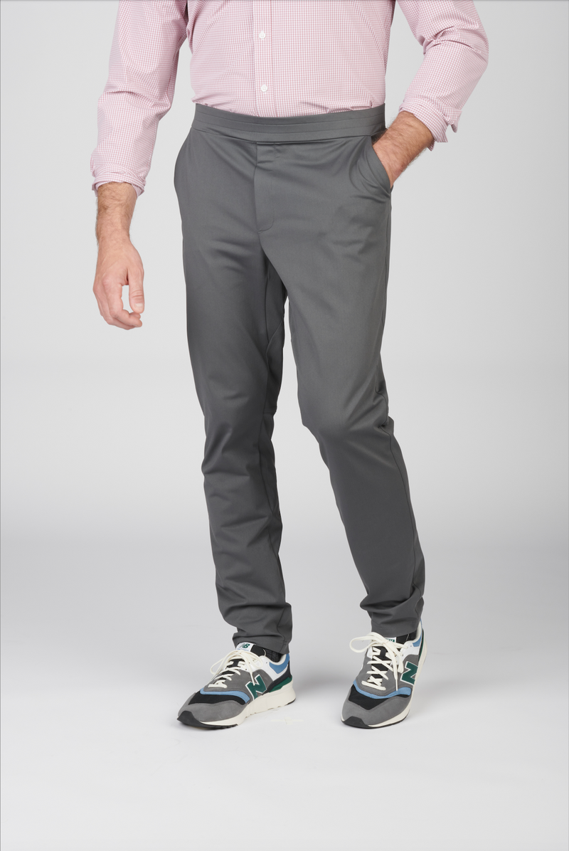 EDWARDS POINT GREY MENS TAPERED ANKLE PANT
