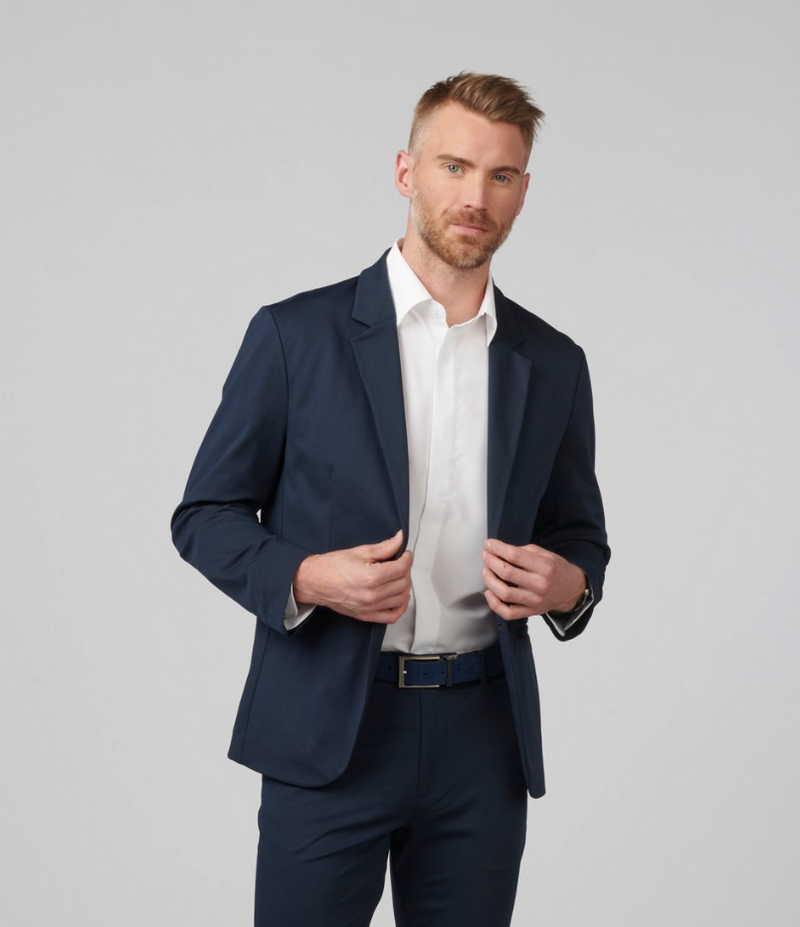 EDWARDS POINT GREY MENS BLAZER