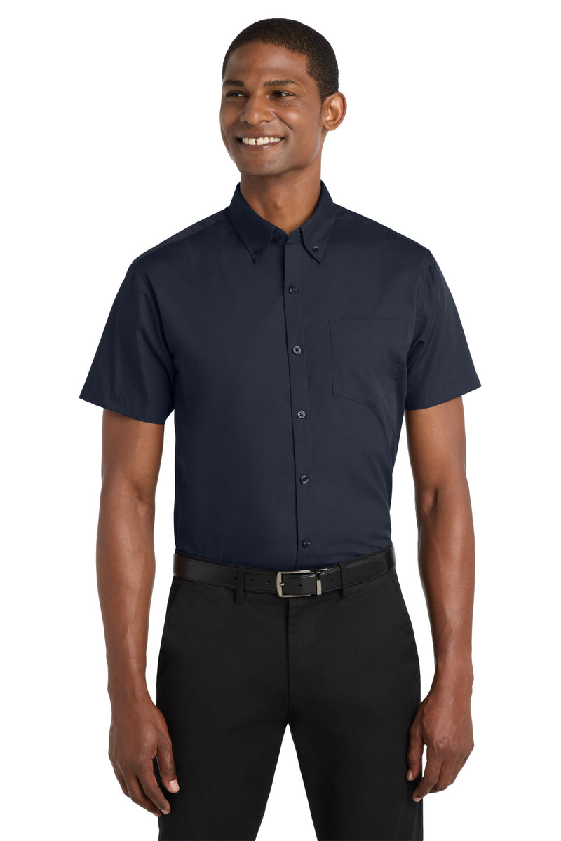 Port Authority ®  Short Sleeve Carefree Poplin Shirt. W101