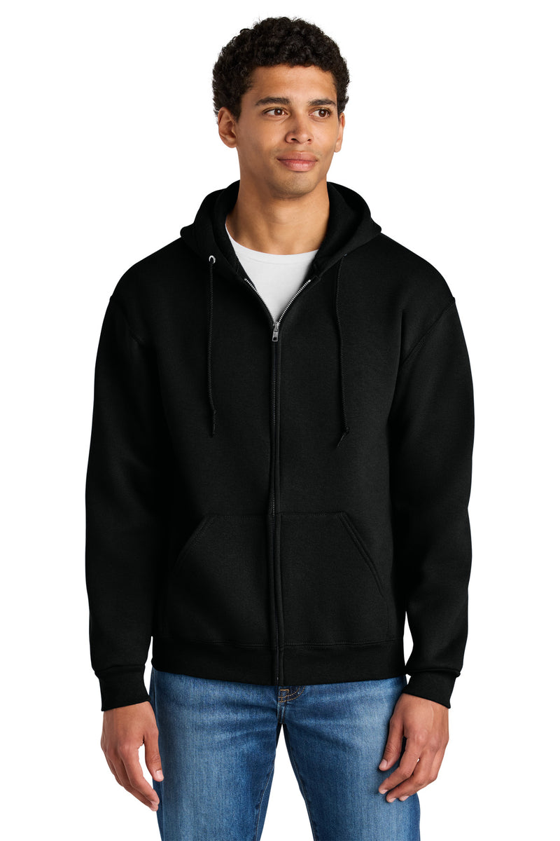 Jerzees Rugged ™  Unisex Full-Zip Hooded Sweatshirt Z12M