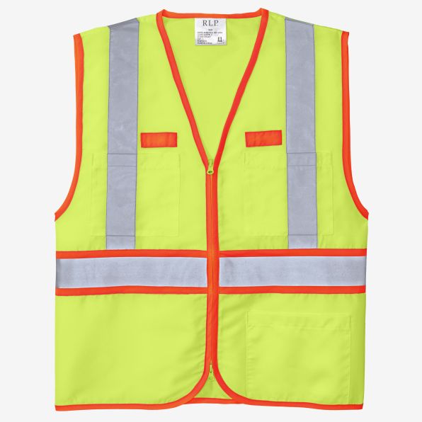 High Visibility Dual-Color Safety Vest