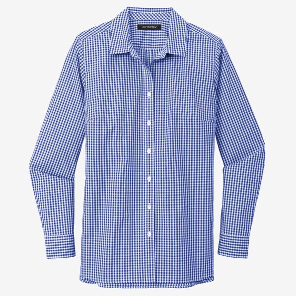 Gingham Easy Care Long-Sleeve Shirt
