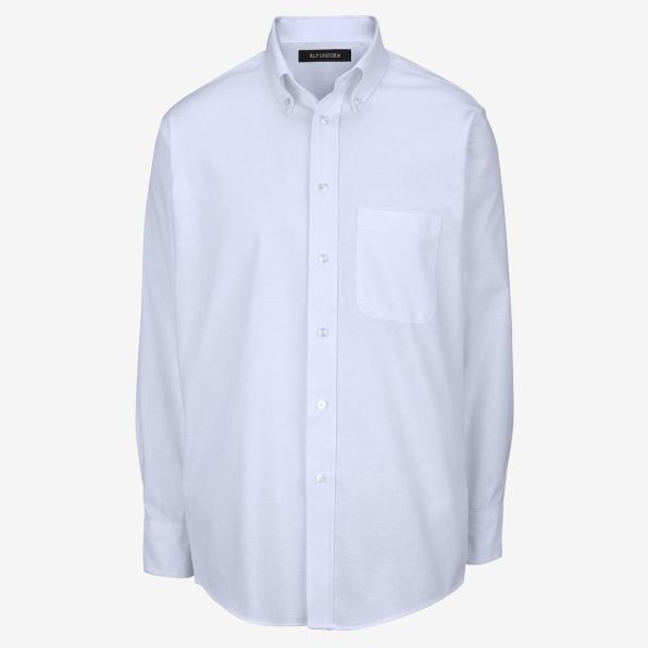 Easy-Care Oxford Long-Sleeve Dress Shirt