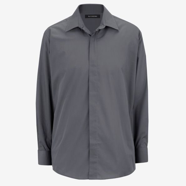 Broadcloth Fly-Front Cafe Shirt