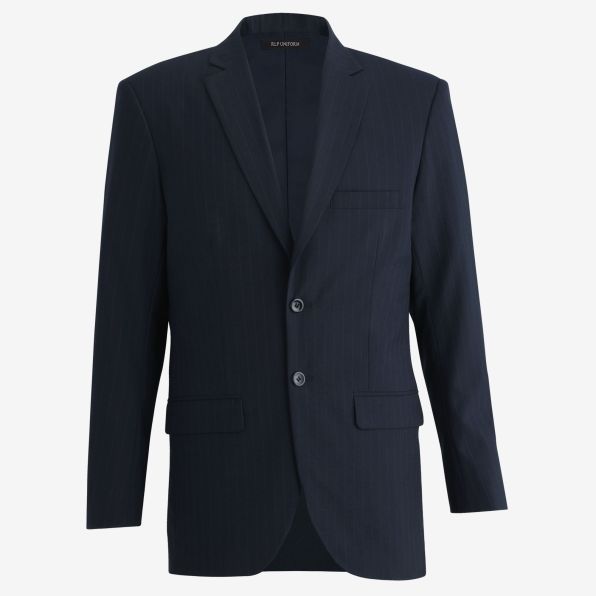 Wool Blend Tailored Suit Jacket