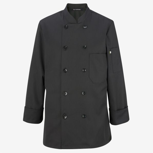 10 Button Long-Sleeve Chef Coat