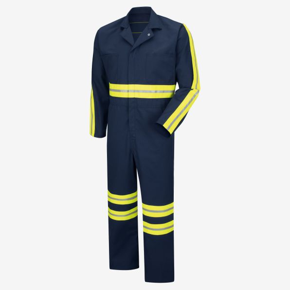 Enhanced Visibility Zip-Front Coverall