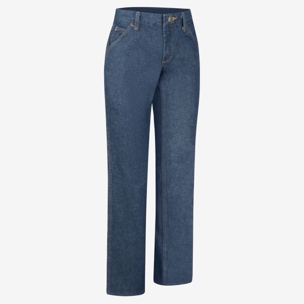 Straight-Fit Flat-Front Work Jean